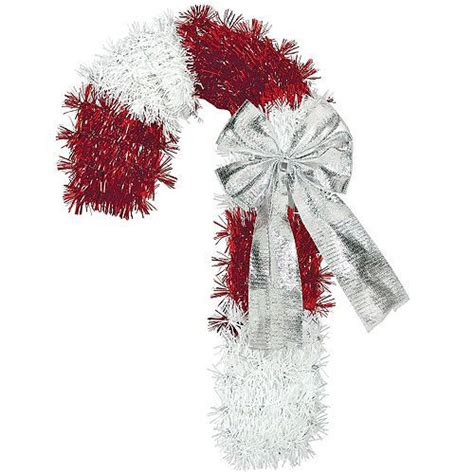 Tinsel Candy Cane 8in X 13in Candy Cane Candy Cane Crafts Party