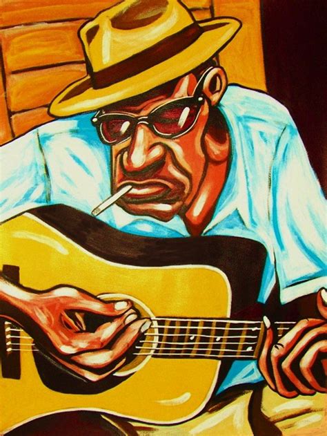 Old Blues Blues Music Art Blues Musicians