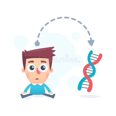 Genes Hereditários Ilustração Stock Ilustração De Ciência 38477975