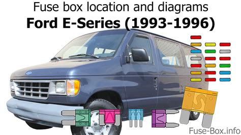 Free download engineering of an electrical wiring diagram from publication and variational design in electrical engineering.it is similar to the block diagram that have various electrical elements such as transformers,switches, lights, fans. Fuse box location and diagrams: Ford E-Series / Econoline (1993-1996) - YouTube