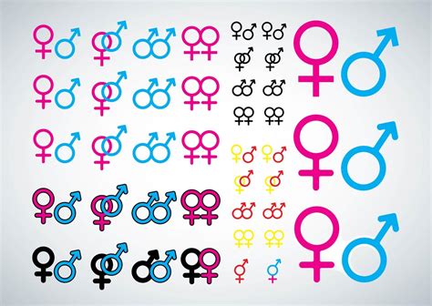 Male Female Icons Vector Art And Graphics