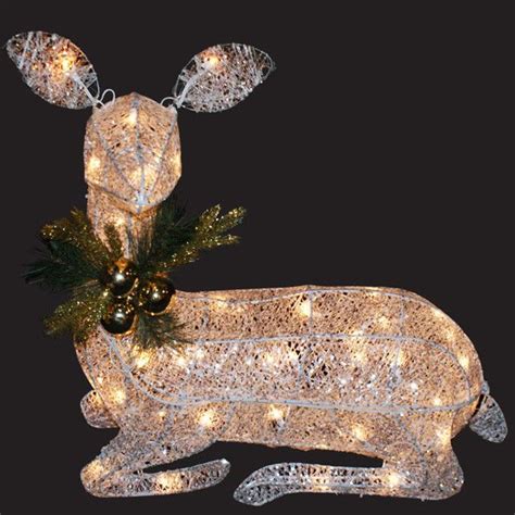 Lighted Laying Reindeer Outdoor Holiday Decor Holiday Decor Outdoor