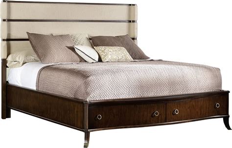 Hooker Furniture Dossier Upholstered Shelter Bed With