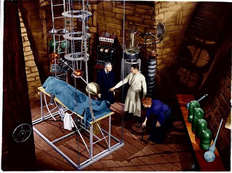 Colorized Frankenstein 1931 8 Universal Studio By Dr Realart Md On