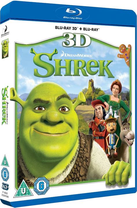 Shrek 3d Blu Ray Zavvi