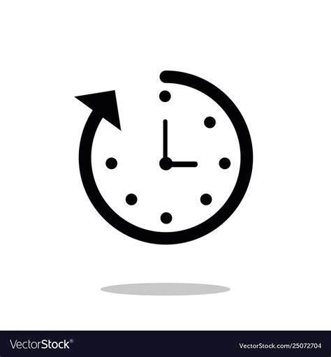 Time Icon Fast Icon Deadline Icon Royalty Free Vector Image