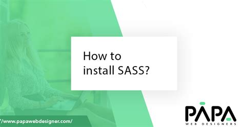 How To Install Sass