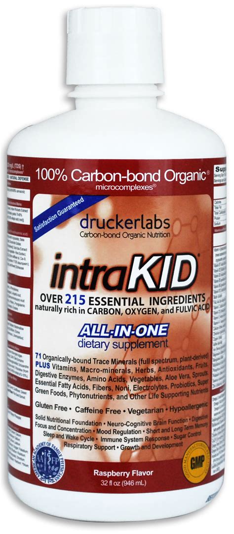 So if your baby is drinking at least 32 ounces of formula, vitamin d supplementation is not needed. intraKID | Drucker Labs | Liquid Multivitamin - Trace ...