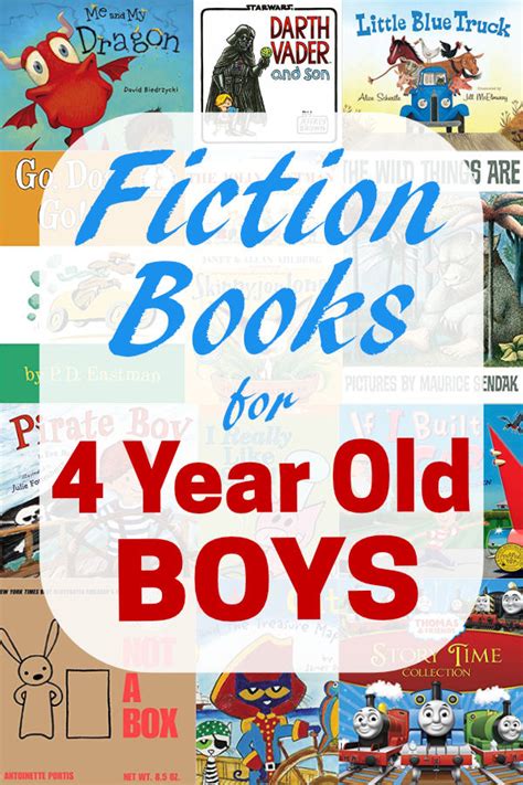 Best Books For Four Year Old Boys Bi