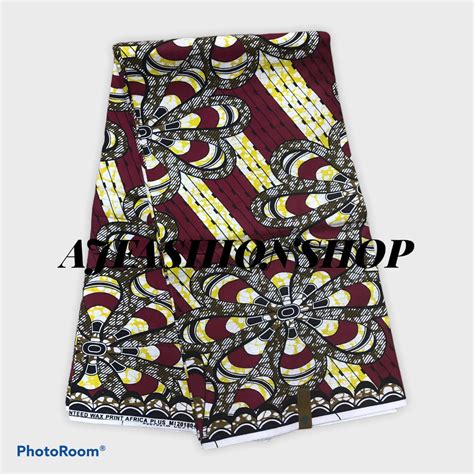African Fabric 6 Yards 100 Ankara Print Wholesale African Etsy
