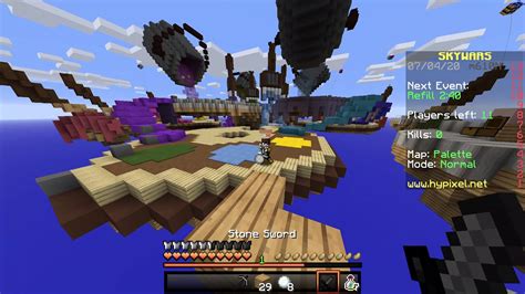 Minecraft Skywars At Hypixel Youtube