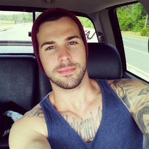 everything about him is sexy lips scruff and tattoos can you say yummy gorgeous men