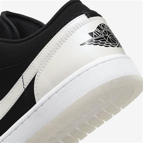 Une Air Jordan 1 Low Black White Diamond Annoncée Le Site De La Sneaker