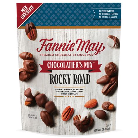 Fannie May Rocky Road Chocolatier's Mix - Shop Candy at H-E-B