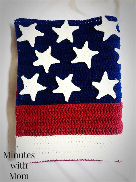 American Flag Crochet Blanket Pattern Free Ovie Media