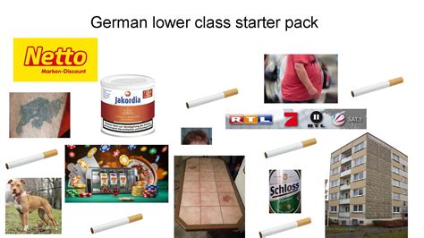 German Lower Class Starter Pack Rstarterpacks Starter Packs