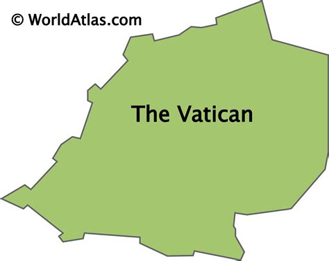 Vatican Maps And Facts World Atlas