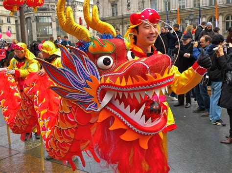 Chinese Dragon Costume Parade