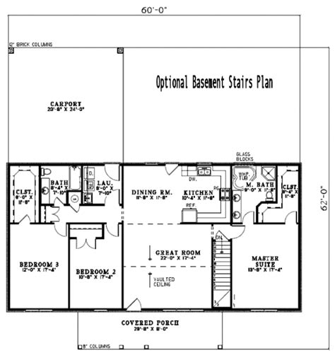 House Plan 3 Beds 2 Baths 1800 Sqft Plan 17 2141