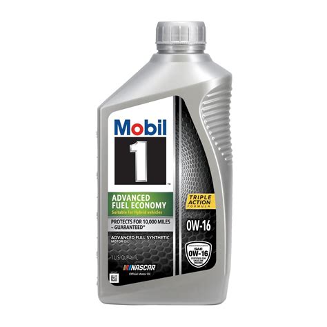 Mobil 1 Advanced Fuel Economy 0w 16 Full Synthetic Engine Oil 1 Quart