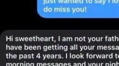Woman Gets Emotional Reply After Texting Dead Dads Phone Number For 4