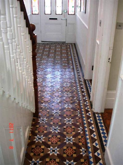 Tiled Hallway Floor Hall Tiles Tile Floor Mosaic Floors Victorian