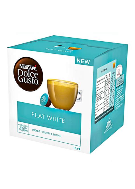 Nescafe Dolce Gusto Flat White Coffee Pods 16 Capsules Ace Hardware