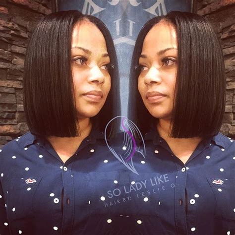 No wonder, african american women are very versatile in terms of many things: Beautiful Blunt Bob Hair Ideas - PoPular Haircuts