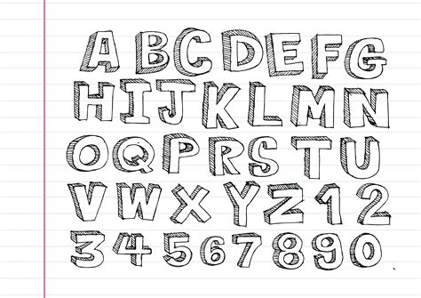 0 Result Images Of Como Dibujar Letras Bonitas Para Carteles PNG