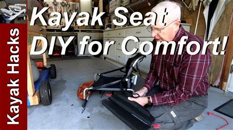 Diy Kayak Seat Upgrade Cheap Kayak Seat Back Support Youtube
