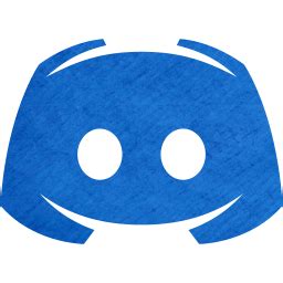 Cardboard blue discord 2 icon - Free cardboard blue site logo icons - Cardboard blue icon set