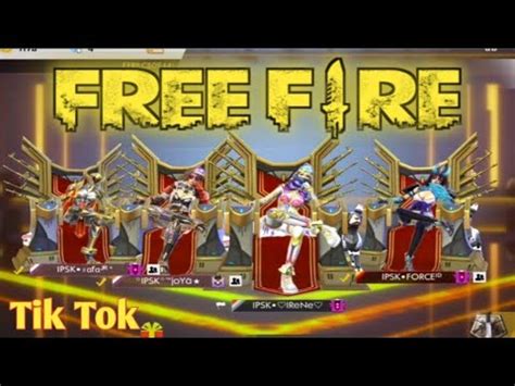 Free fire tik tok, siliana. Tik Tok video of free fire 🔥🔥🔥, crazy gamer🇮🇳👍🥇 - YouTube