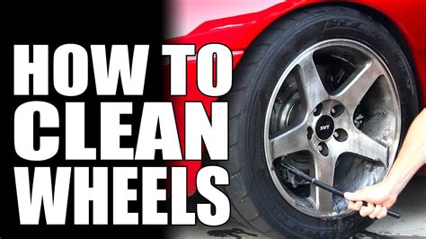 How To Clean Wheels Rims Masterson S Car Care Detailing Tips