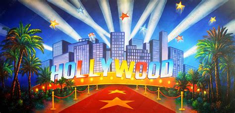 Hollywood Lights Backdrop Rentals Theatreworld® Backdrops
