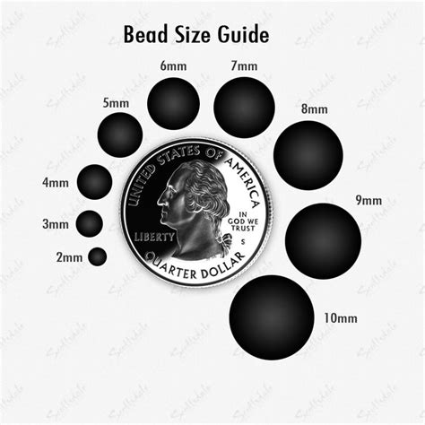 Bead Size Chart Printable