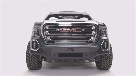 Fab Fours Gs19 D6051 1 Gmc Sierra 1500 2019 2021 Vengeance Front Bumper