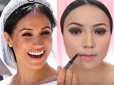 A Woman Transformed Herself Into Meghan Markle Using Only Makeup