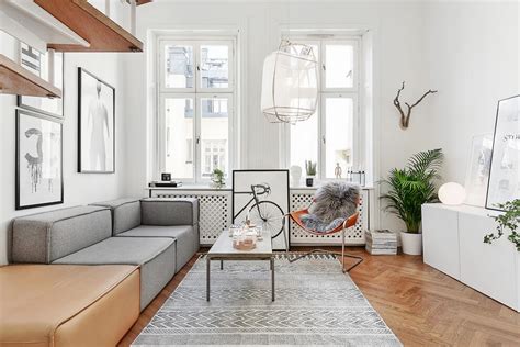 Chic, woonkamer, woonkamer inspiratie, woonstijl. Styling inspiratie voor een Scandinavische woonkamer ...