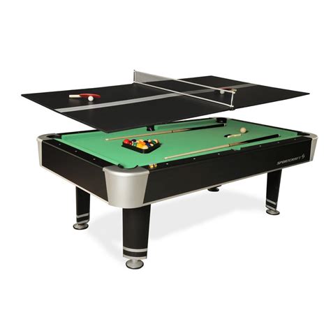 Sportcraft Webster 90 Billiard Table With Table Tennis Top