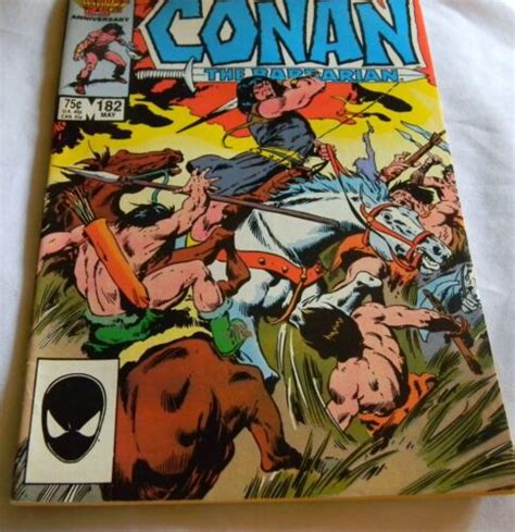 Conan The Barbarian Marvel Th Anniversary Comic Ebay