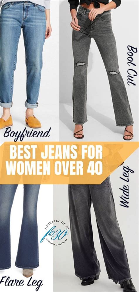 The Latest Jeans Trends Perfect For Women Over 40