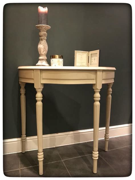 Annie Sloan Hand Painted Shabby Chic Consolehall Table In Chertsey