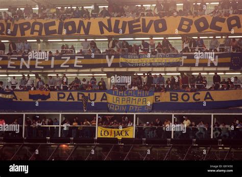 Argentine Soccer Boca Juniors V River Plate Stock Photo Alamy
