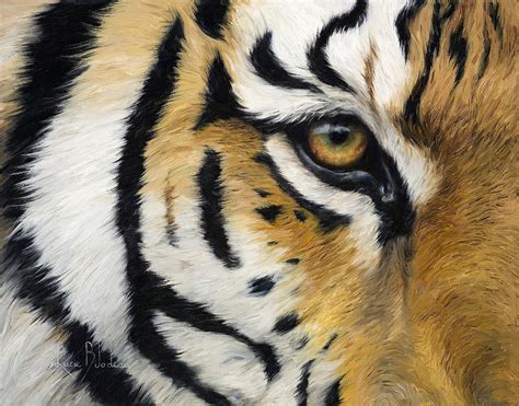 Eye Of The Tiger Painting By Lucie Bilodeau Fine Art America