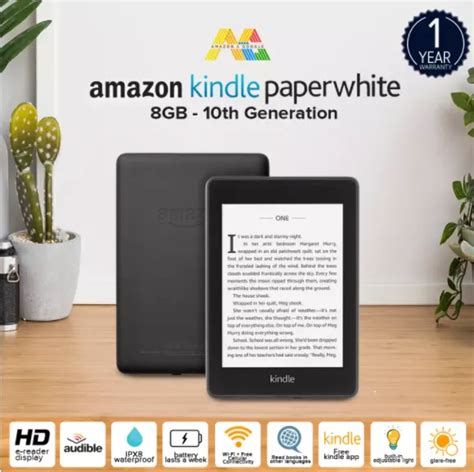 Free Shipping Amazon Kindle Paperwhite 6 With Built In Light Wi Fi