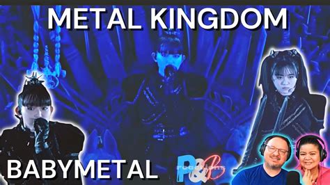 Babymetal Metal Kingdom Official Music Video Reaction Youtube