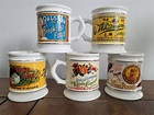 The Corner Store Porcelain Mug 5 Piece Collection Coffee Mug - Etsy