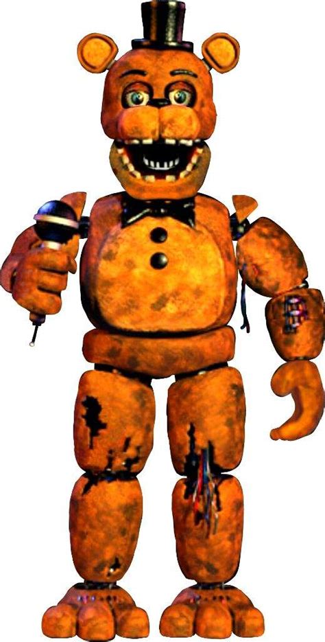 Withered Freddy Full Body V2 Five Nights At Freddys Amino