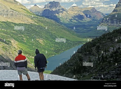 Glacier National Park Gunsight Pass Hi Res Stock Photography And Images
