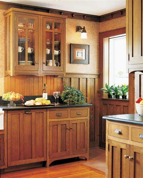 A deep sink like this one is not only stylish, but also serves a very specific purpose. nice craftsman style cabinets | Kitchen Redo | Pinterest